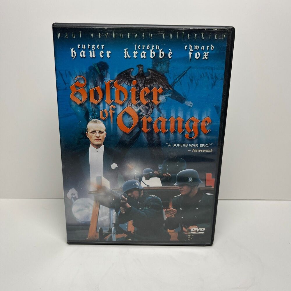Soldier of Orange (DVD, 1977) Out of Print RARE Rutger Hauer Paul Verhoeven OOP
